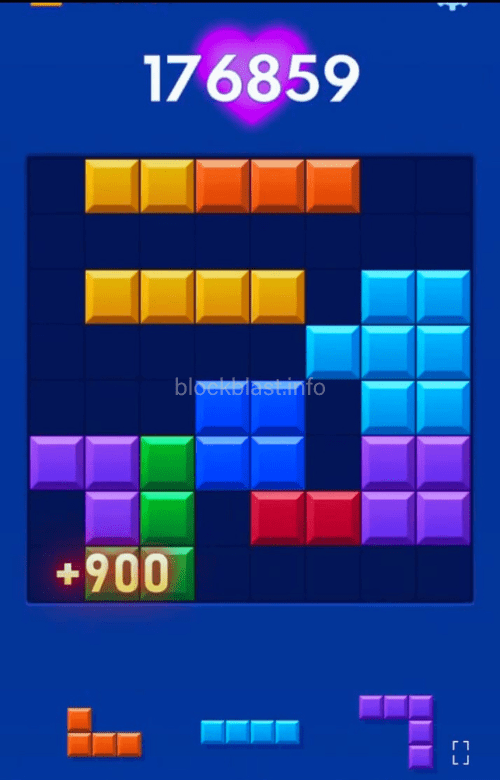 Enjoy super high scores in Block Blast - 9999999